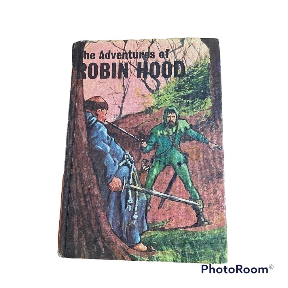 Vintage The Adventures of Robin Hood Book Bancroft Classics Hardcover